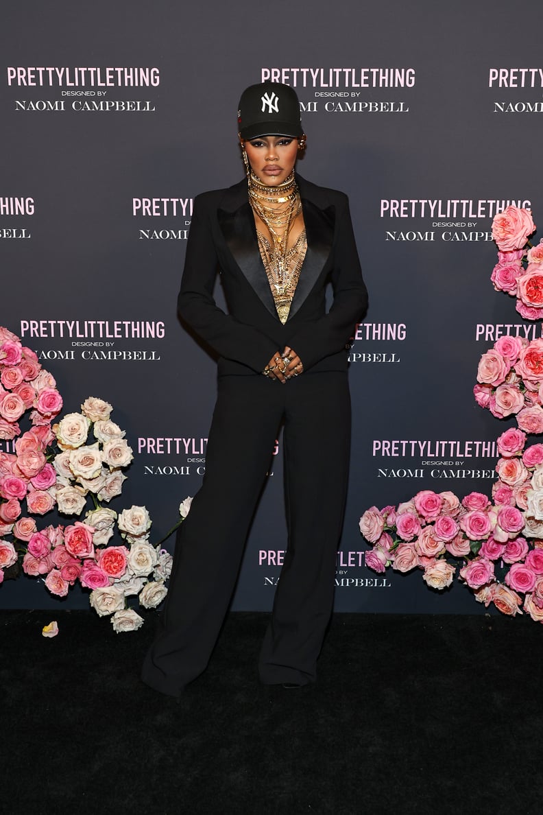 Teyana Taylor at the PrettyLittleThing NYFW Show