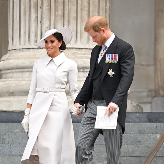 Meghan Markle's White Dress at the Service of Thanksgiving