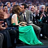 Adam Sandler and his wife, Jackie, snuck a kiss in the audience. | People's Choice Awards ...