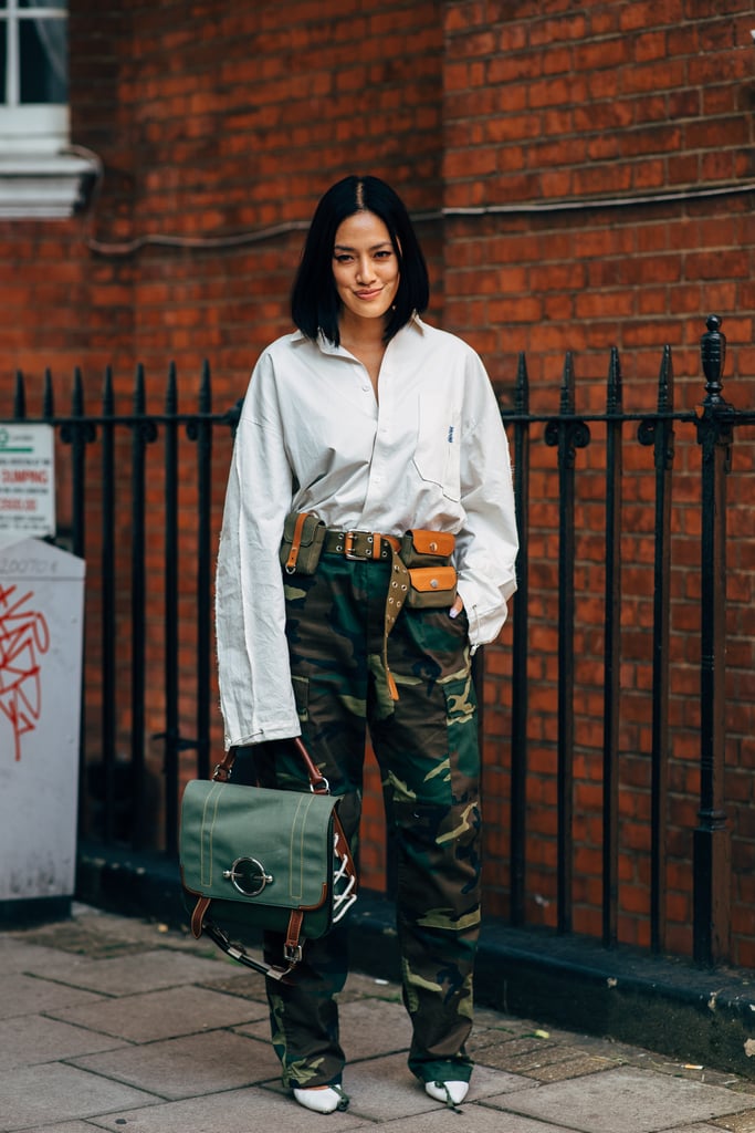 Day 2 | London Fashion Week Street Style Spring 2019 | POPSUGAR Fashion ...