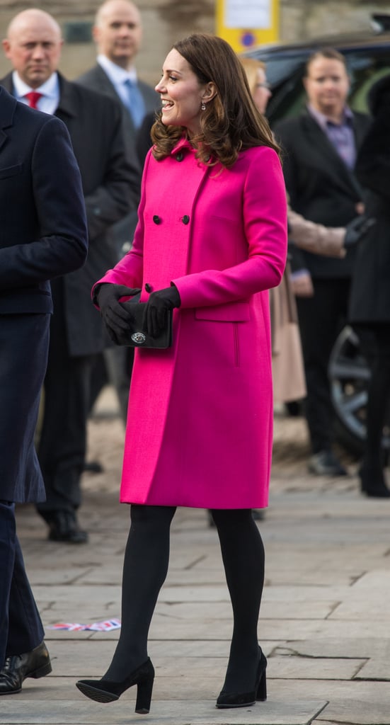 Kate Middleton Pink Mulberry Coat