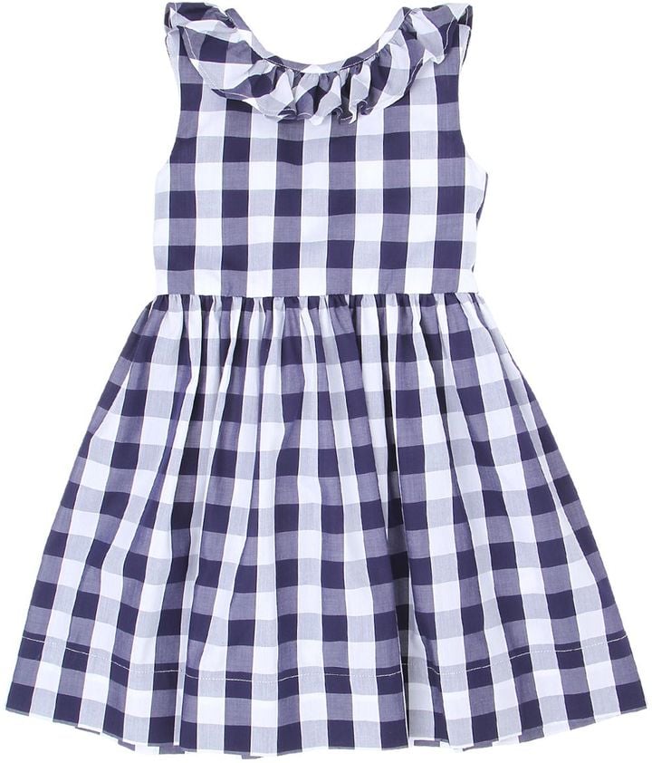 Cotton Gingham Dress