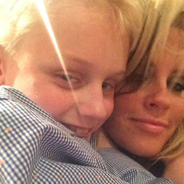 Jenny McCarthy celebrated her son, Evan Asher, moving to NYC with a cute selfie.
Source: Instagram user jennyannmccarthy