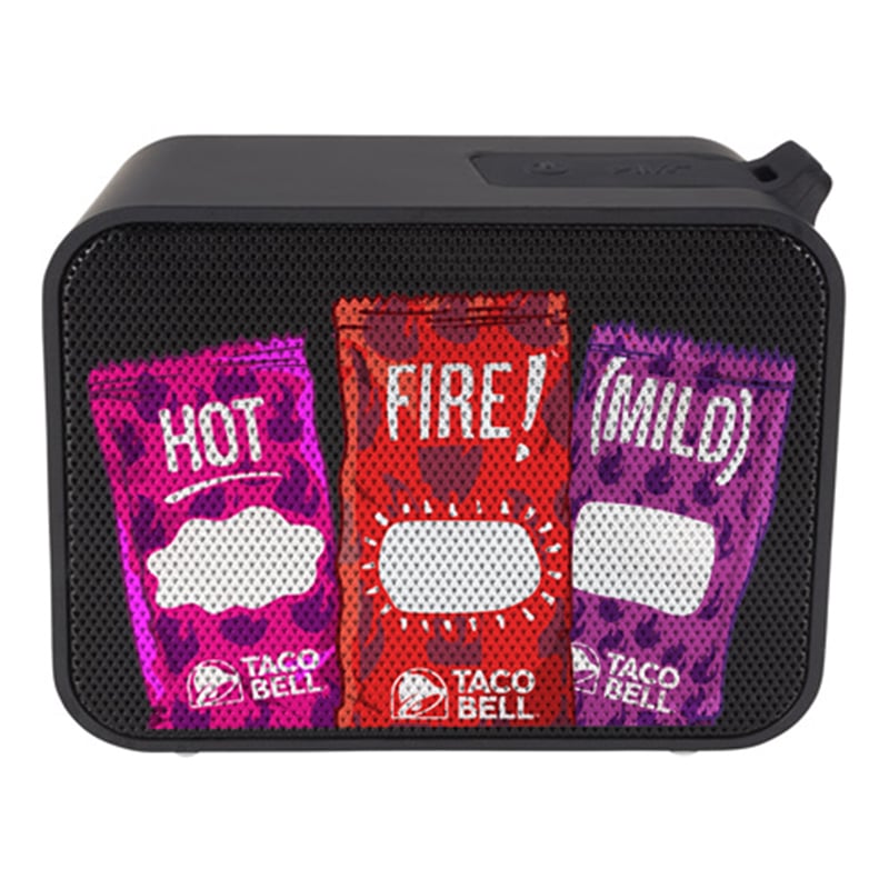 Taco Bell Sauce Packet Waterproof Speaker