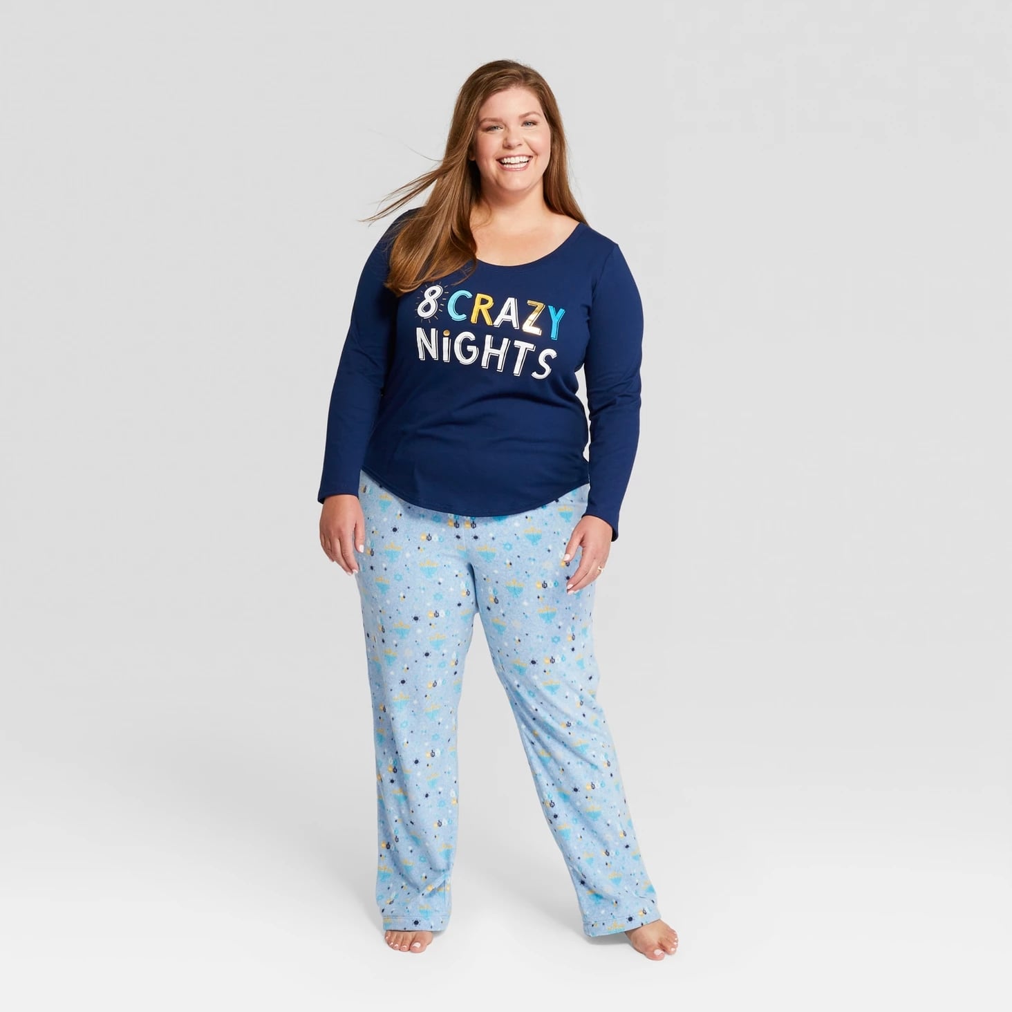 Women S Hanukkah Pajama Set 28 Ugly Hanukkah Sweaters Because We Should All Be Matzo Ballers Popsugar Family Photo 27
