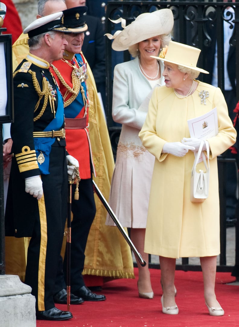 The Queen at the Wedding of Prince William and Kate Middleton in 2011