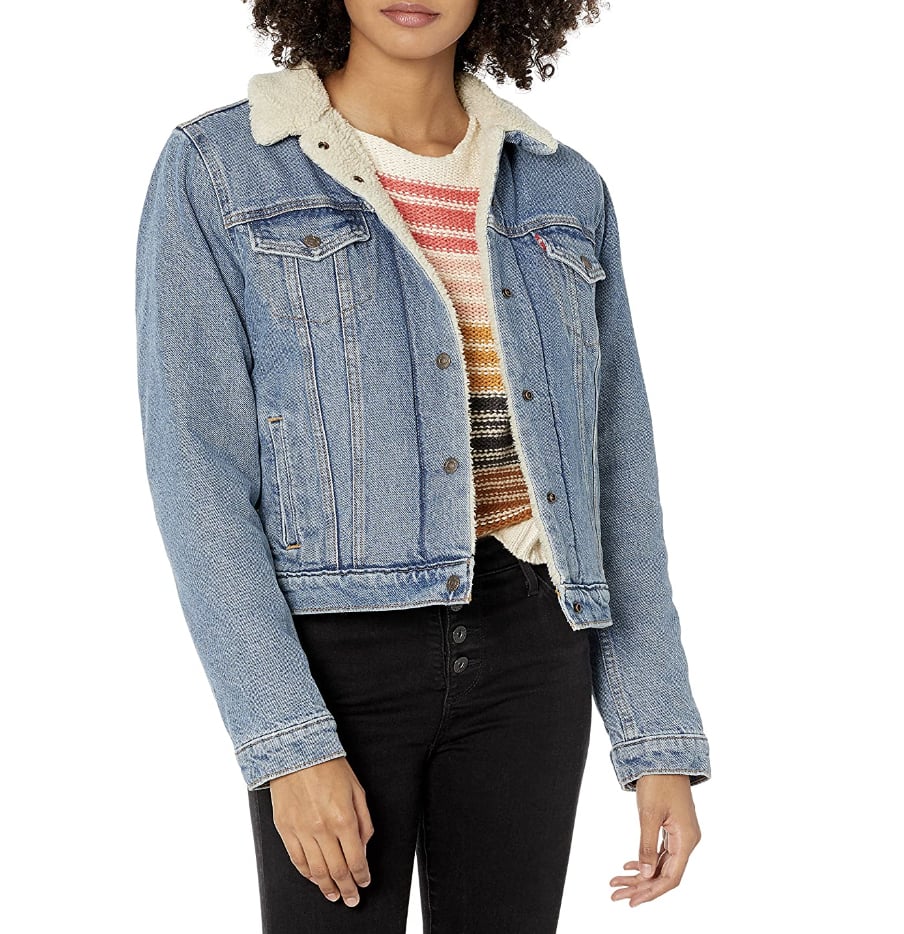 Tops: Levi's Original Sherpa Trucker Jacket