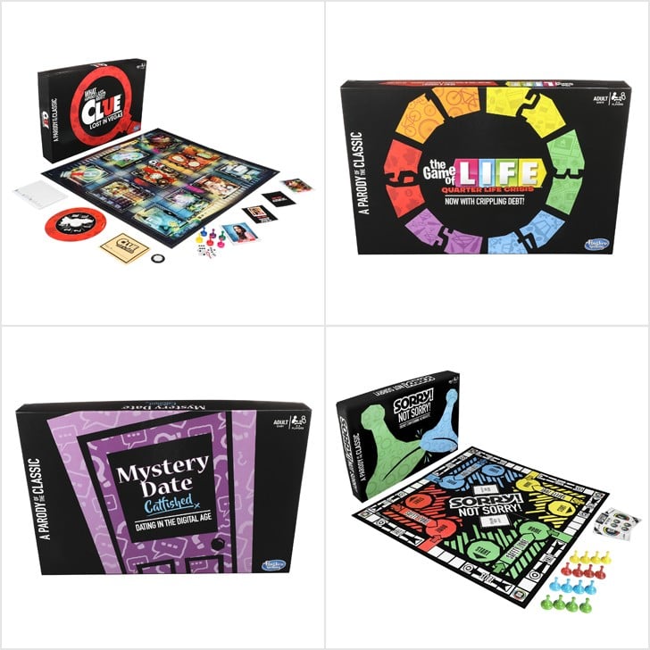 Hasbro Parody Board Games 2018 Popsugar Love And Sex