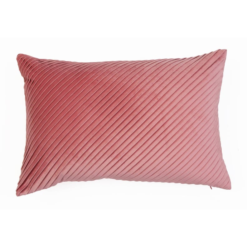 Décor Therapy Davidson Pleated Velvet Pillow