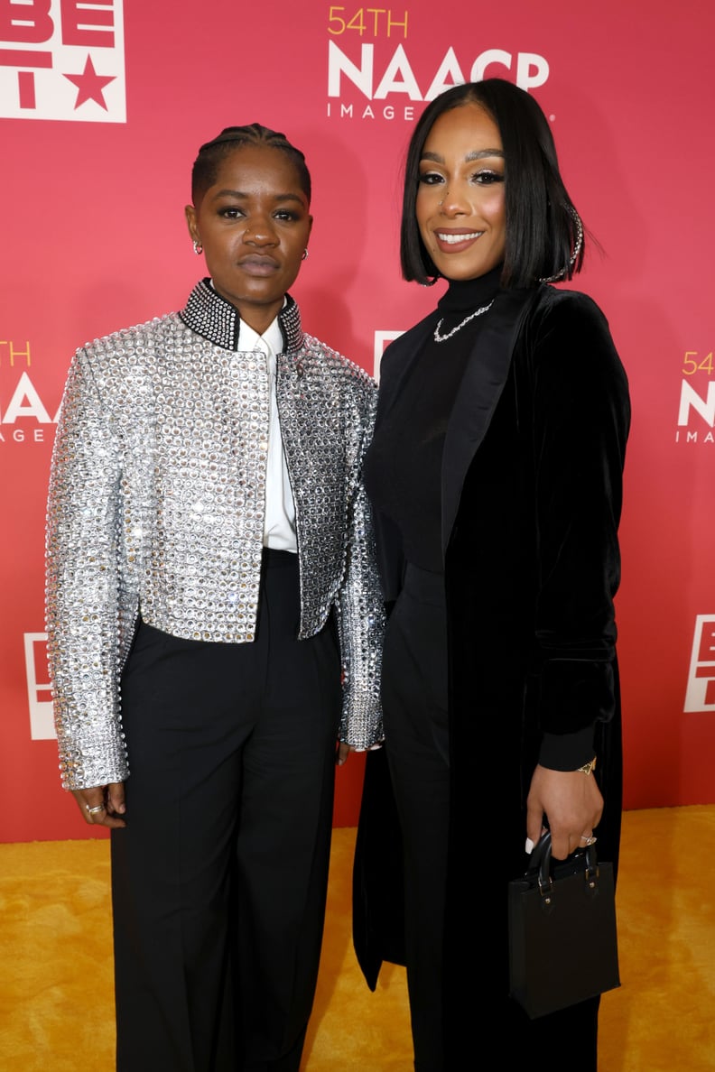 Bre-Z and Chris Amore at the 2023 NAACP Image Awards