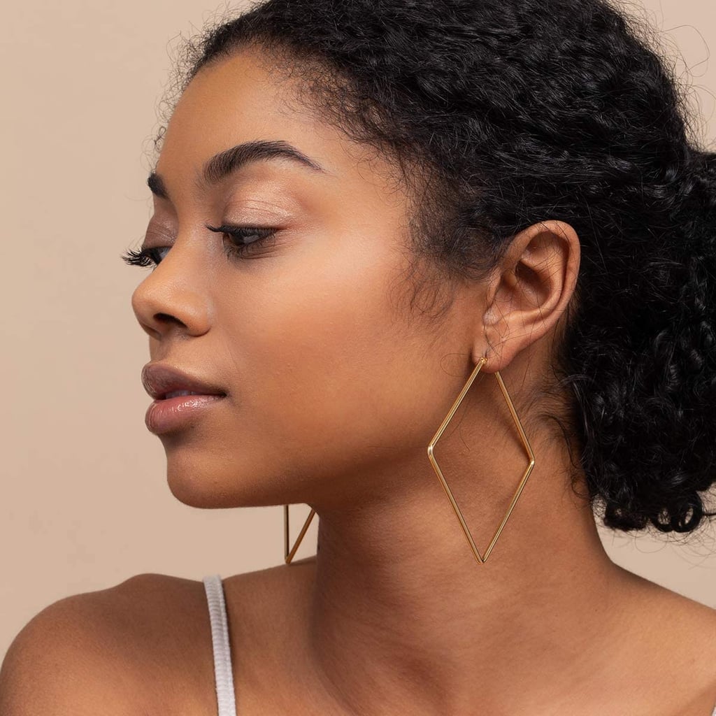 Geometric Hoops: Uncommon James Girl Boss Earrings