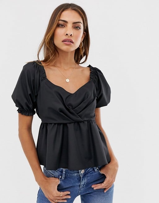 River Island Milk Maid Top