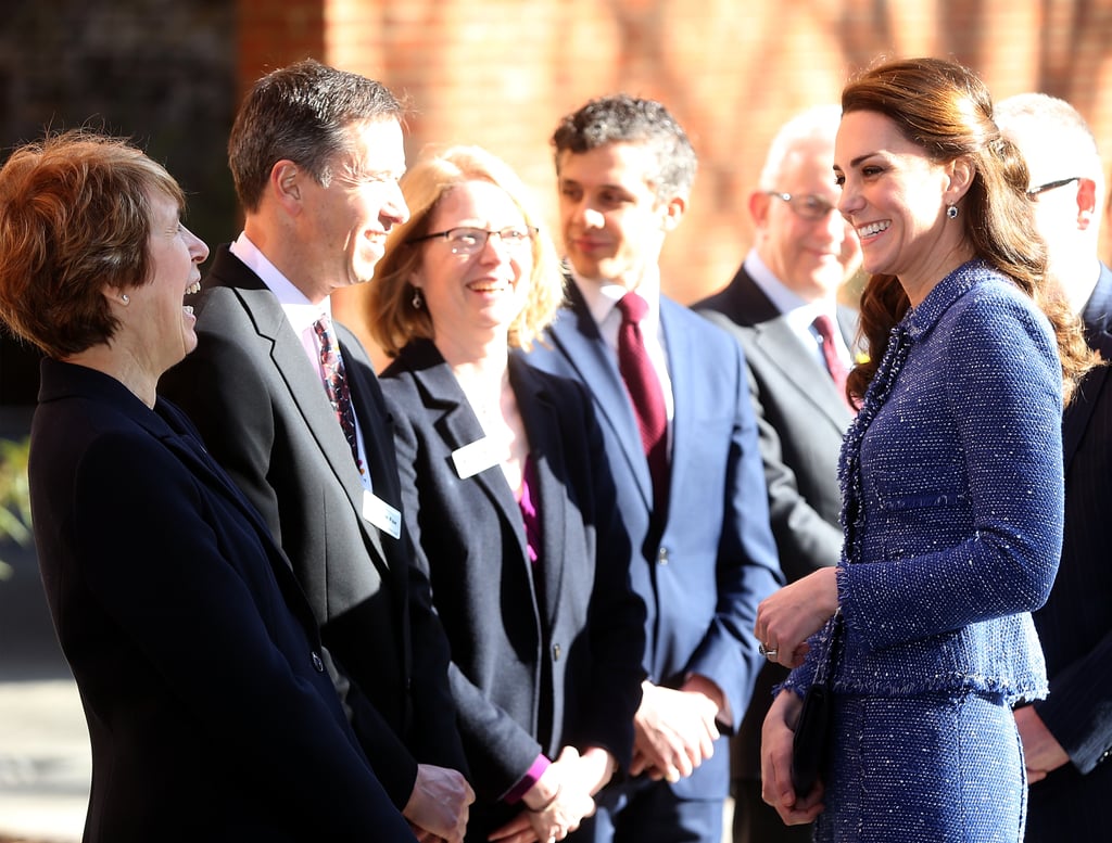 Kate Middleton at Ronald McDonald House in London Feb. 2017