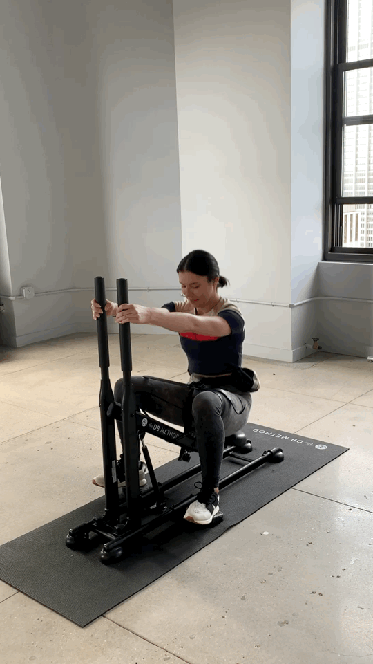 Band clearance belt squat