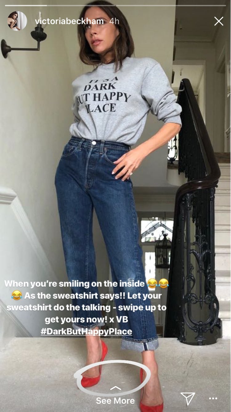 Victoria best sale beckham sweatshirt