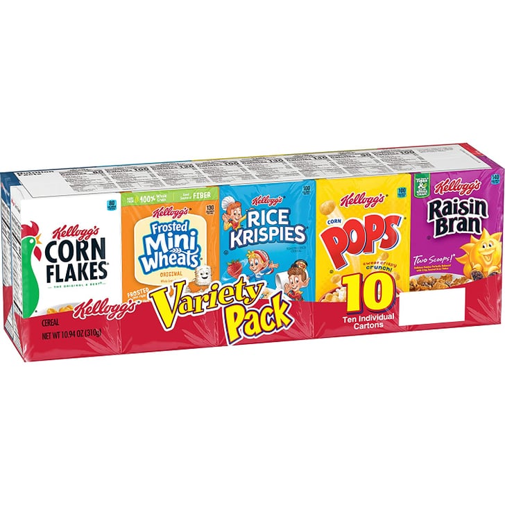 Kellogg's Variety Pack Best Road Trip Snacks on Amazon POPSUGAR