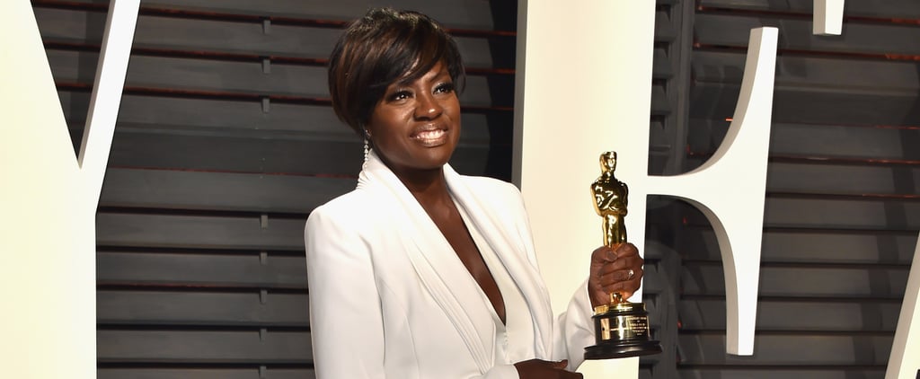 Viola Davis Wearing Sneakers at the Oscars 2017
