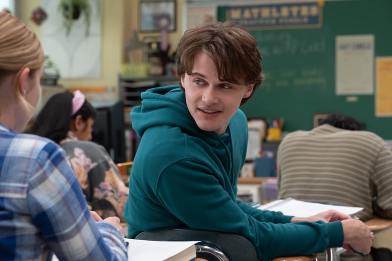 Christopher Briney plays Aaron in Mean Girls from Paramount Pictures. Photo: Jojo Whilden/Paramount © 2023 Paramount Pictures.