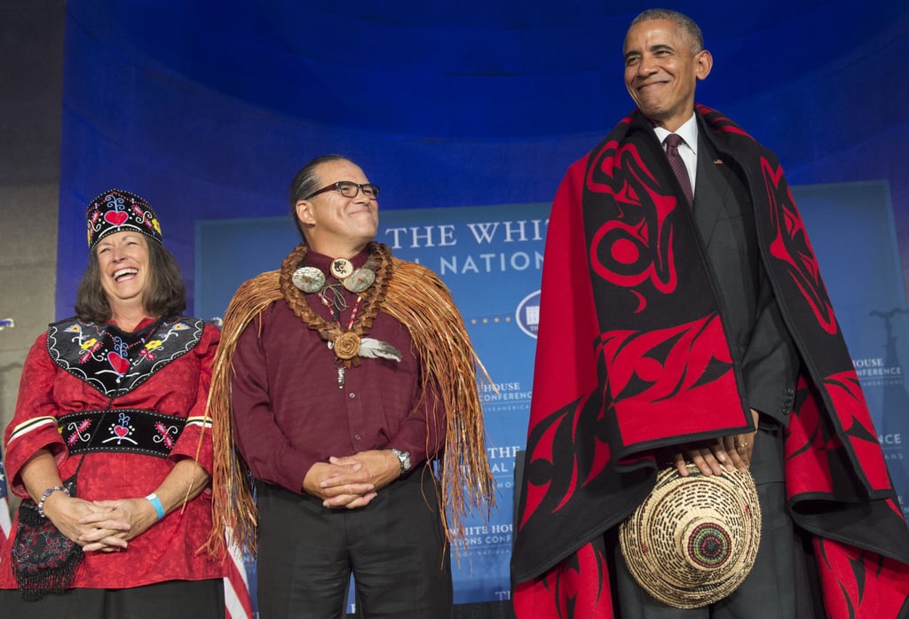 Barack Obama at White House Tribal Nations Conference 2016