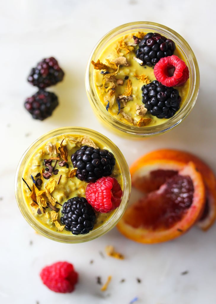 Orange-Scented Turmeric Overnight Oats