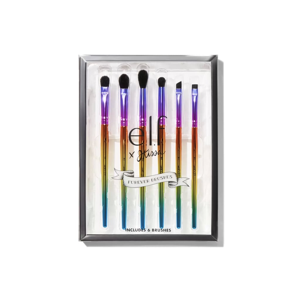 e.l.f. Cosmetics x Jkissa Furever Eyeshadow Brush Set