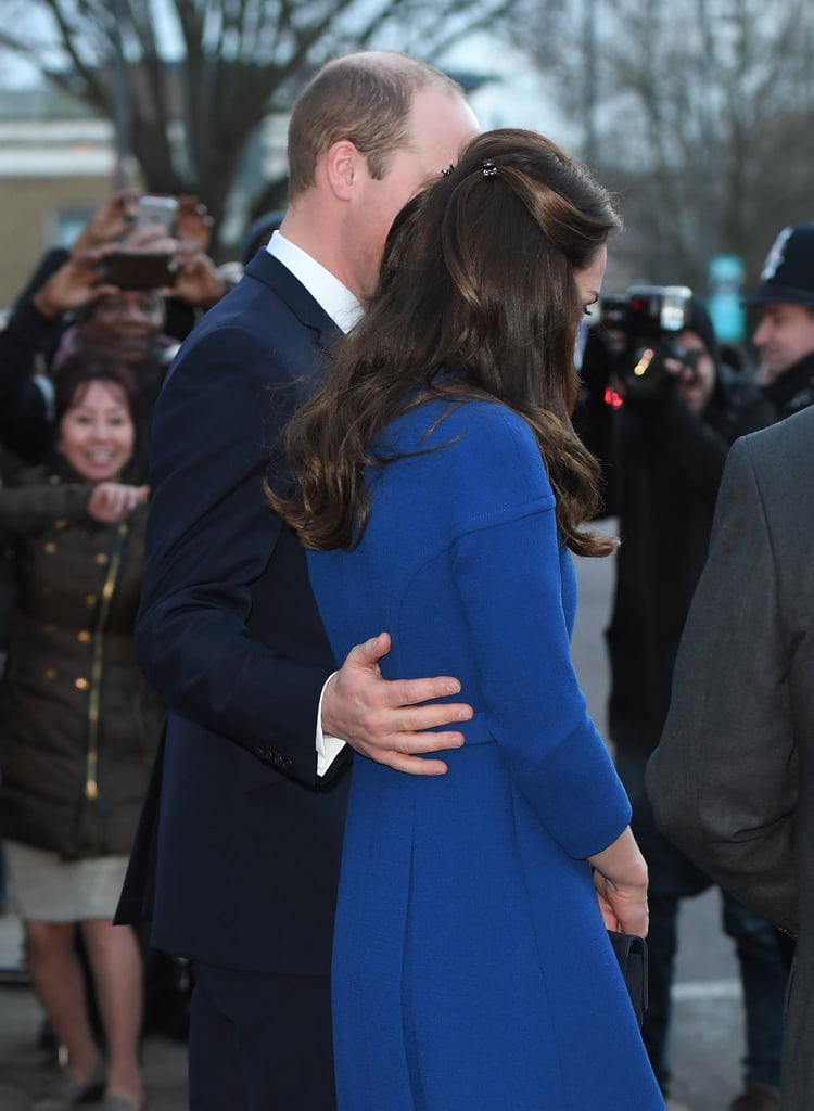 Prince William Touching Kate Middleton's Back Pictures