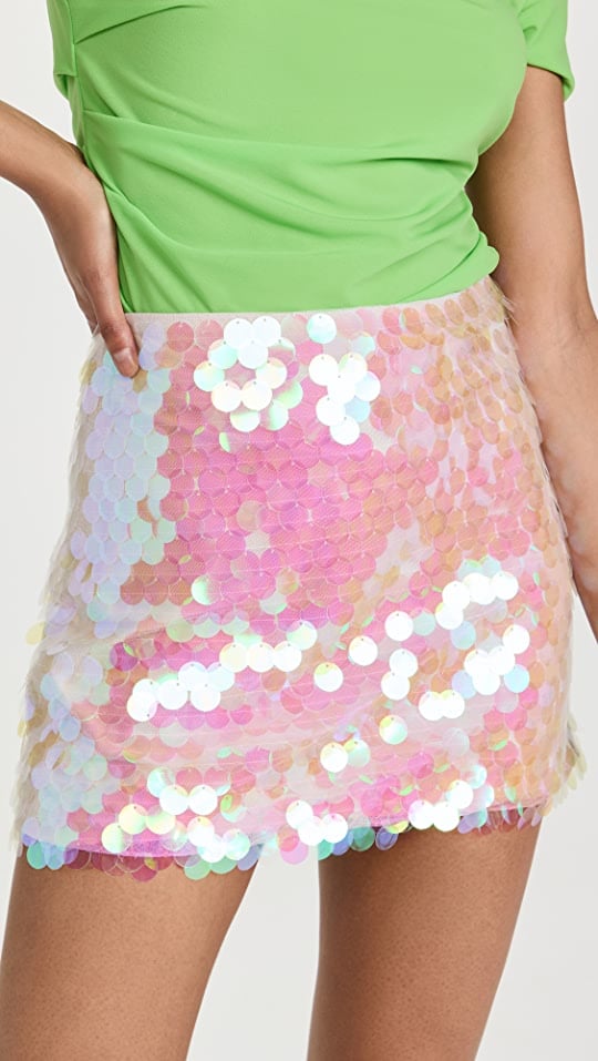 A Sparkly Miniskirt: Helmut Lang Scale Sequins Skirt