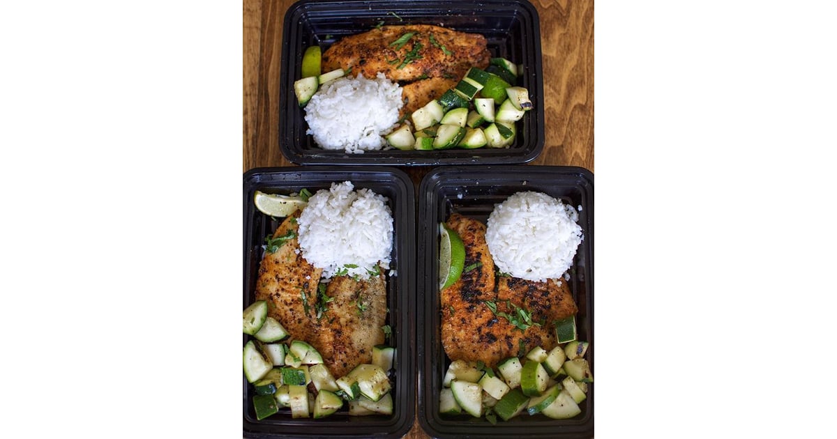 Blackened Tilapia and Rice MealPrep Inspiration POPSUGAR Food Photo 14