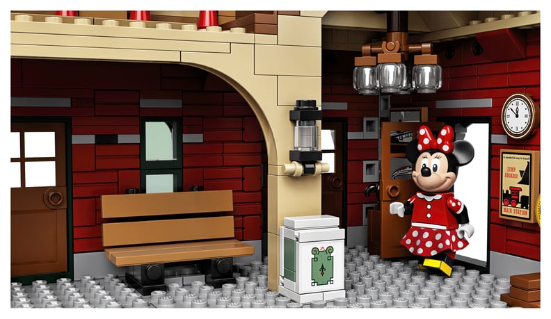 Details Inside the Lego Disney Train Station