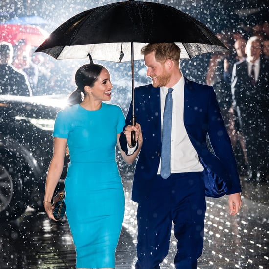 Meghan Markle's Blue Victoria Beckham Dress 2020