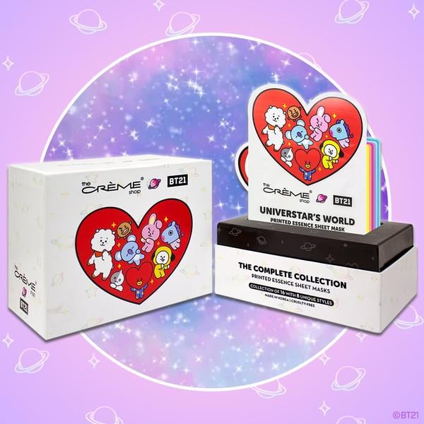 BT21: Complete Printed Essence Sheet Mask Collection
