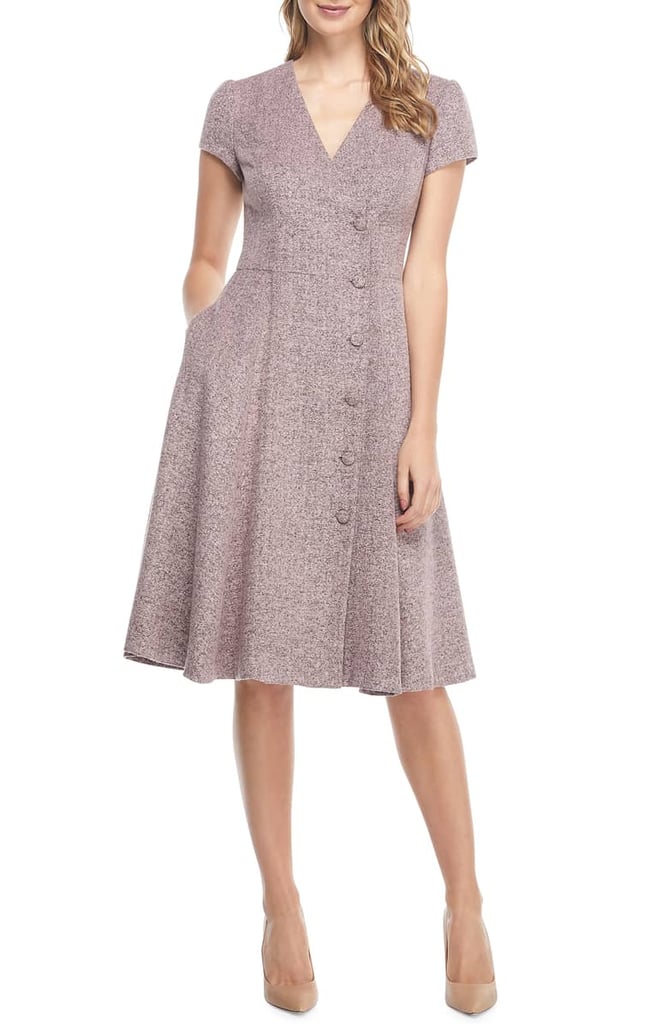 Gal Meets Glam Collection Agatha Dainty Tweed Dress