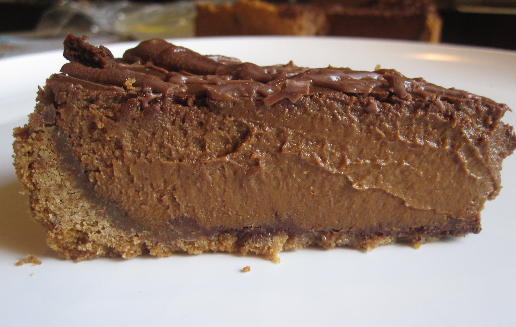 Triple Chocolate Pumpkin Pie Recipe | POPSUGAR Food
