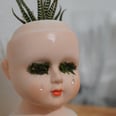 Make Your Home Halloween-Chic With This Doll-Head Planter DIY From TikTok