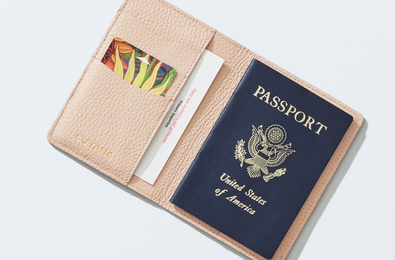 Cuyana Slim Leather Passport Case