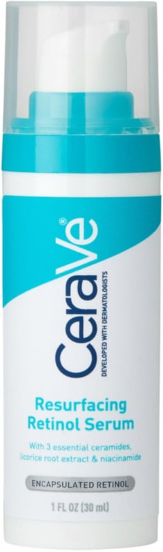 Best Retinol Serum For Acne-Prone Skin: CeraVe Resurfacing Retinol Serum