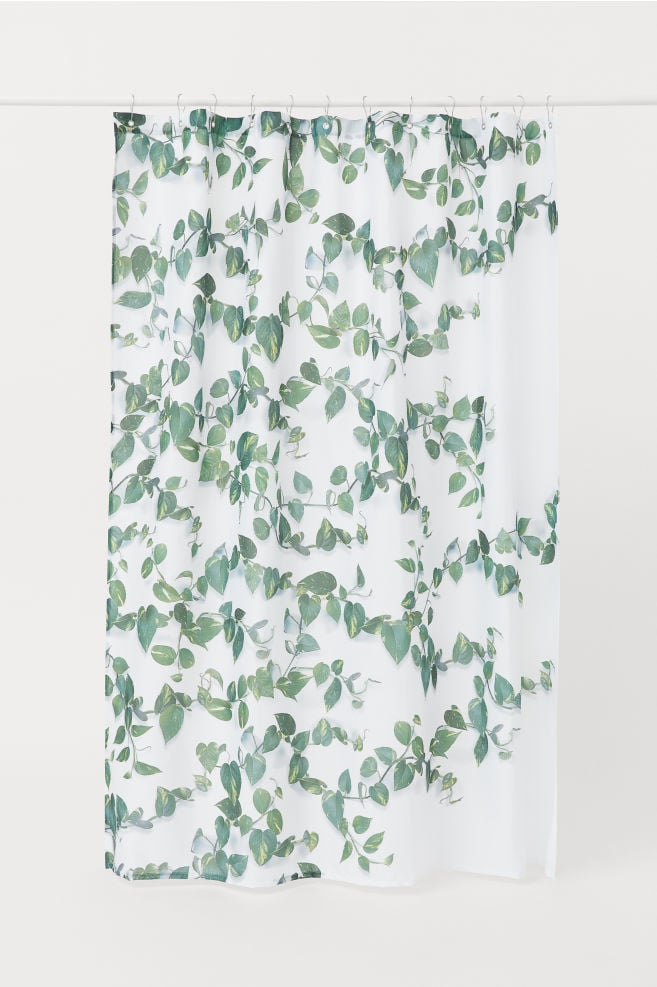 H&M Patterned Shower Curtain