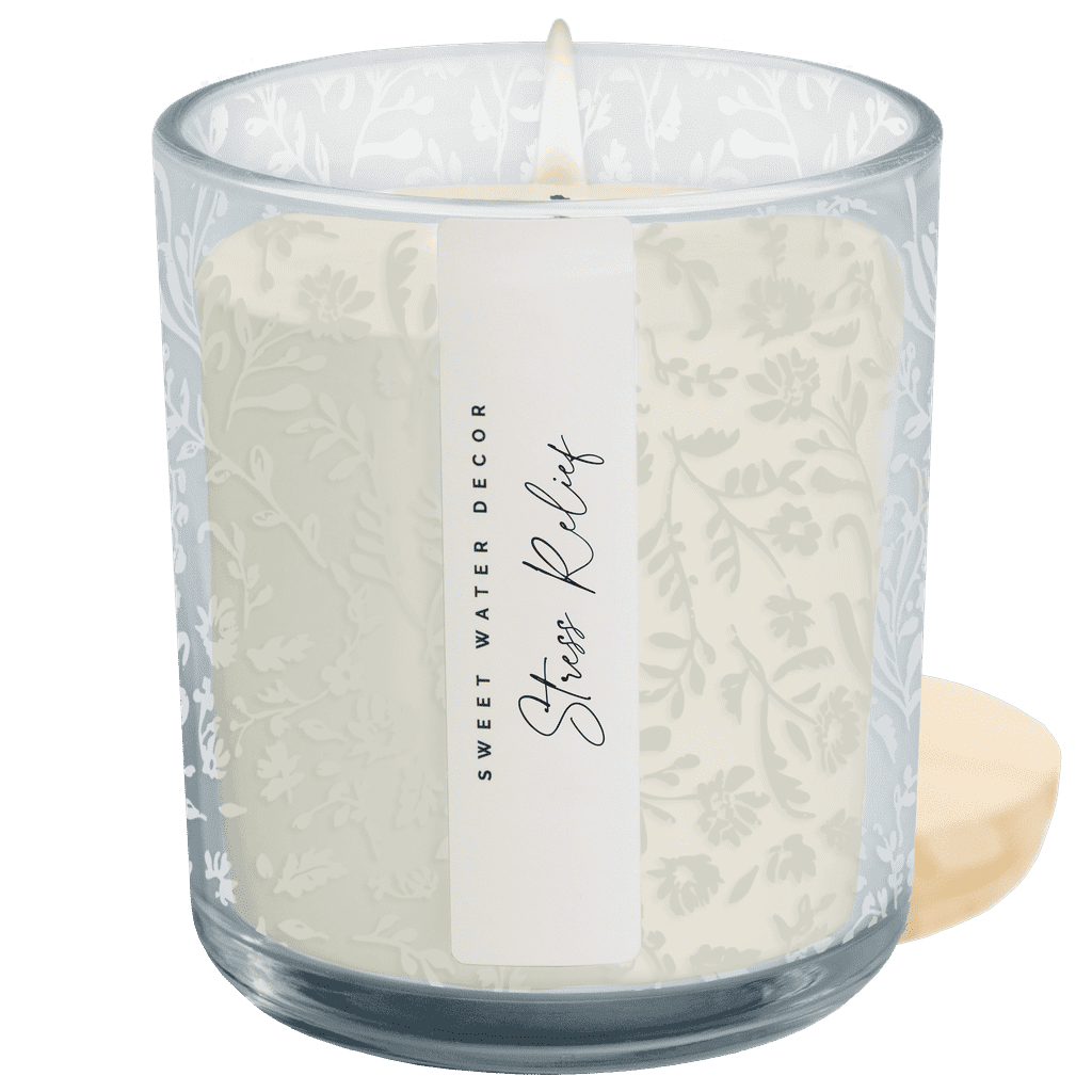 Sweet Water Decor Spring and Summer Candle in Stress Relief ($28, originally $38)
Candles are arguably one of the most comforting accents of a room. This summer-inspired stress relief candle is the perfect hostess gift for anyone who needs that little reminder to sit back and unwind.