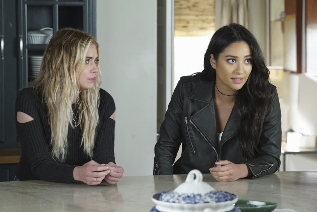 And that cutout detail on Hanna's sweater? Cute.