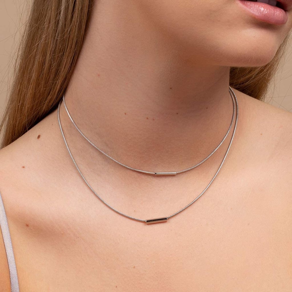 Sure Thing Snake Chain Choker Necklace in Gold | Uncommon James