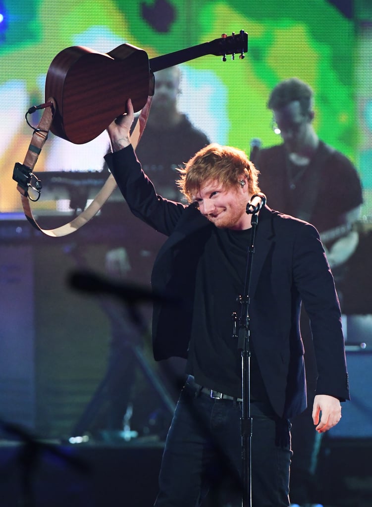 Ed Sheeran at iHeartRadio Music Awards March 2017