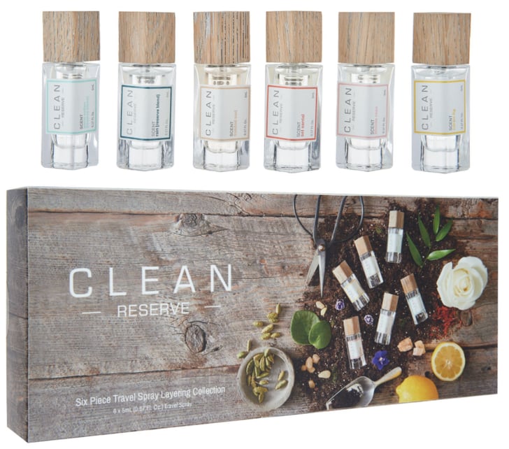 Clean Reserve 6Piece Fragrance Layering Collection QVC Holiday