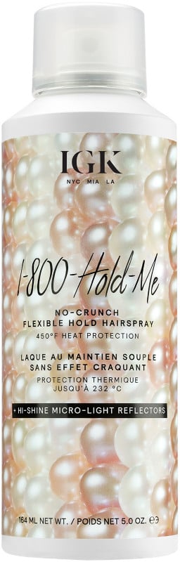 IGK 1-800-HOLD ME No-Crunch Flexible Hold Hairspray