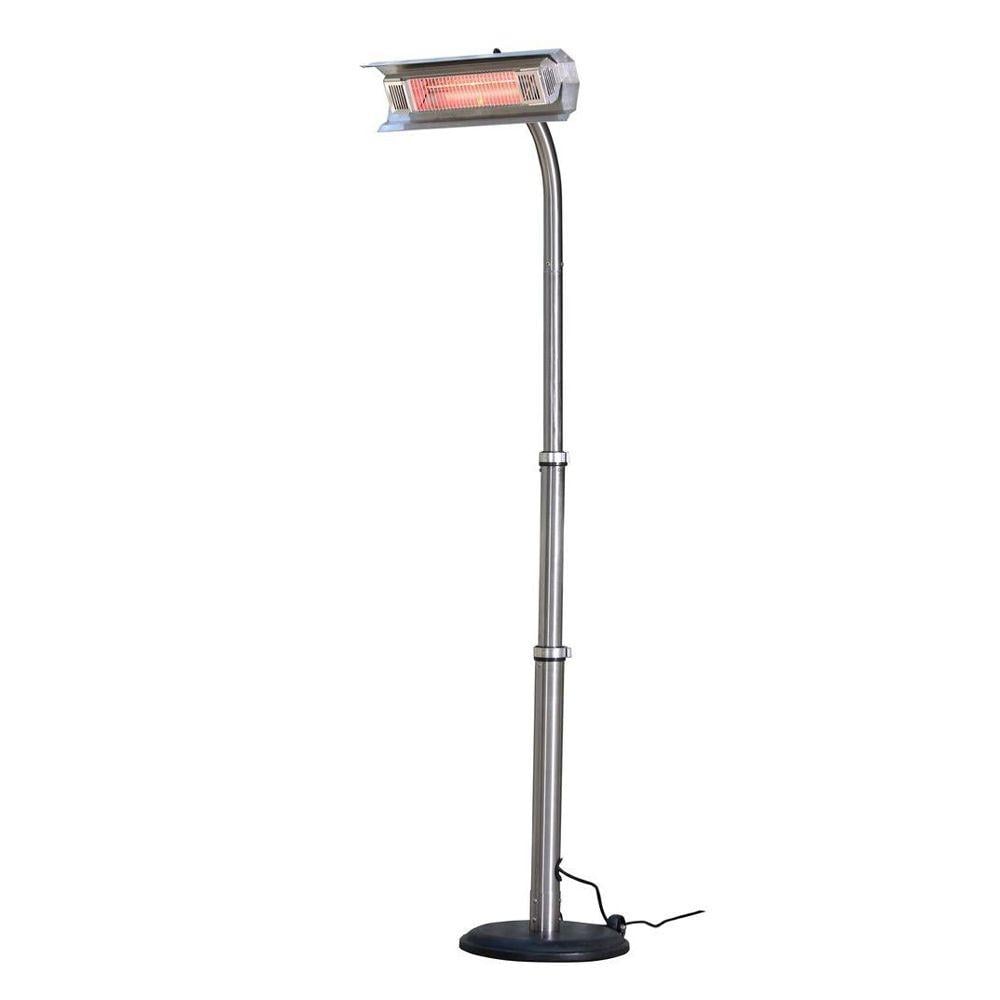 Fire Sense 1,500-Watt Stainless Steel Infrared Electric Patio Heater