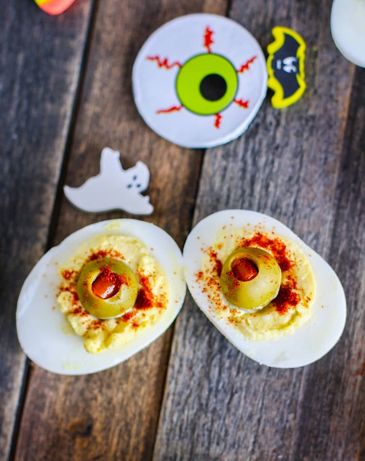 Deviled Egg Eyeballs