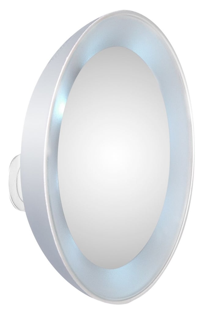 tweezerman led 15x lighted mirror