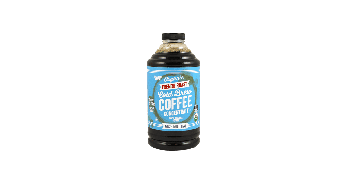 Trader Joe's Organic French Roast Cold Brew Coffee Concentrate (10