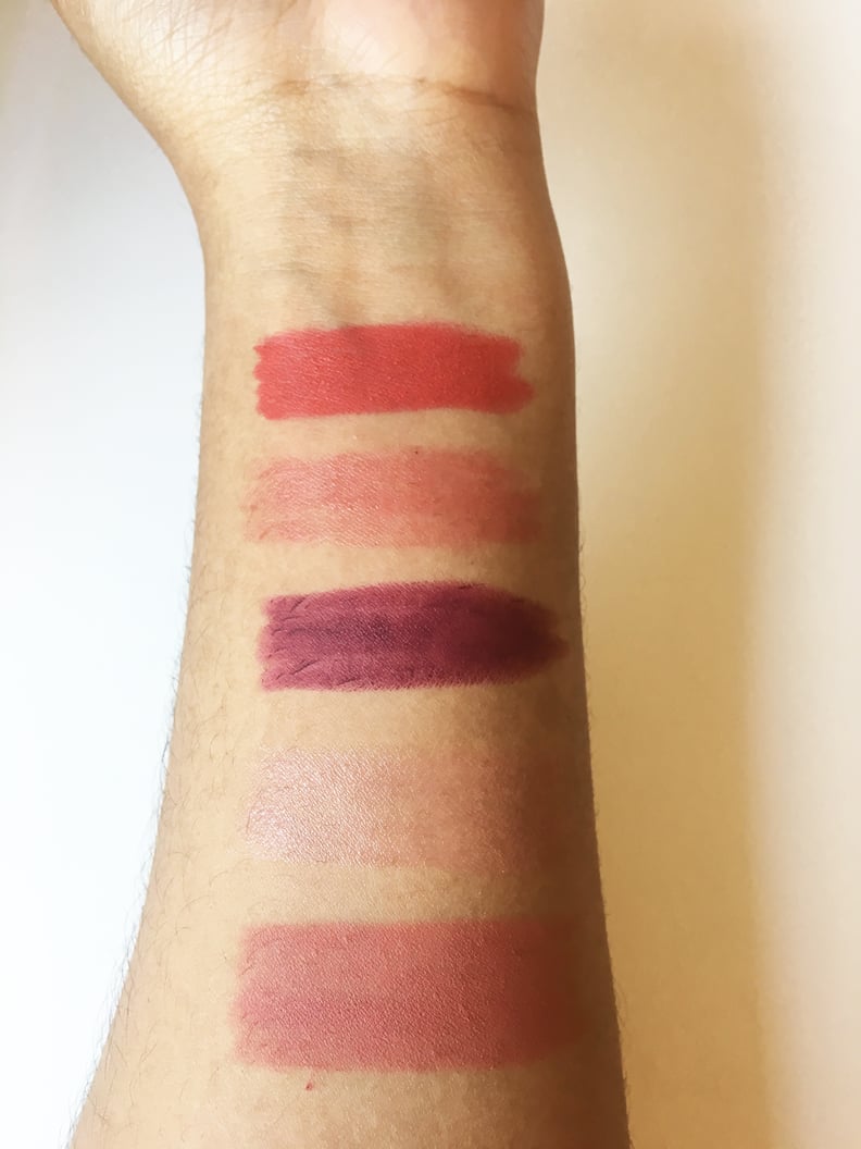 Swatches of Sephora Collection Flash Shine and Flash Matte Lip Colors