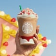 Yep, Starbucks's New Strawberry Funnel Cake Frappuccino Is Topped With Funnel Cake Pieces