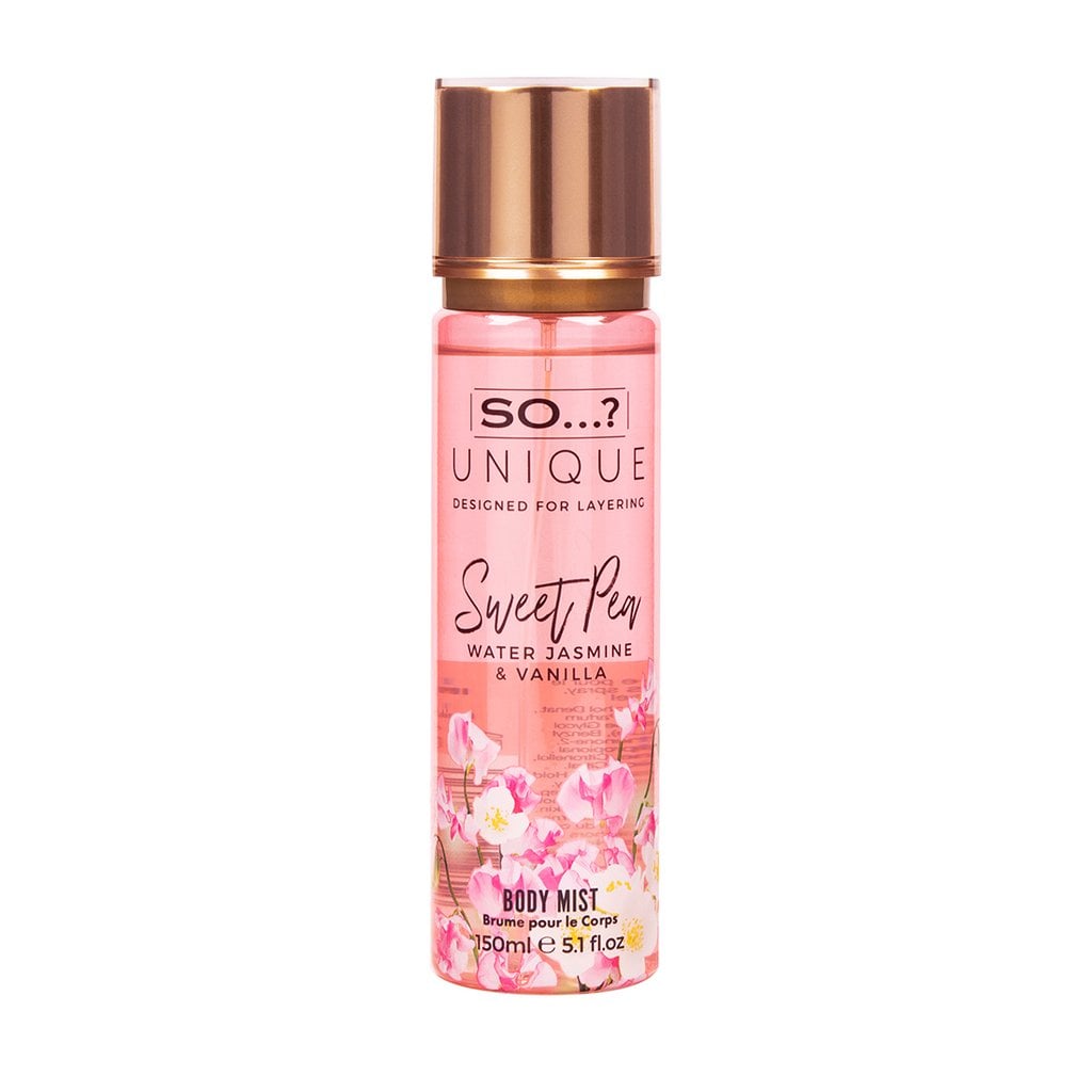 So…? Unique Sweet Pea Body Mist